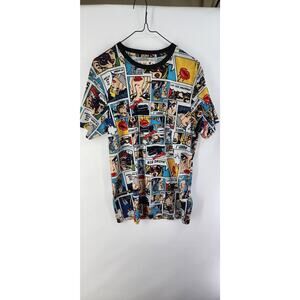 Drill Clothing Co Oh Snap Pop Art Comic Print Top Size L